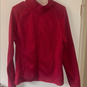 Dark pink Fleece Jacket
